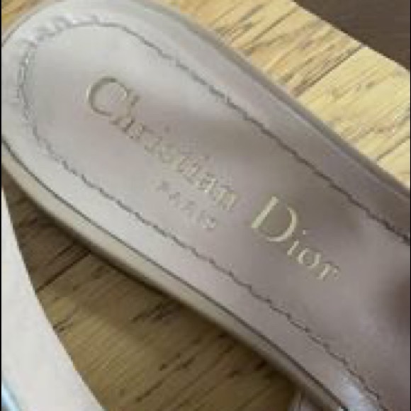 Dior patent leather sling back flats - Picture 4 of 6